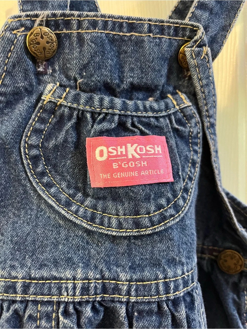 OshKosh Bgosh title vintage